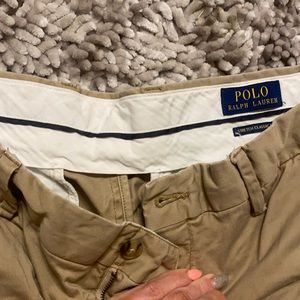Men’s polo khakis